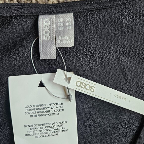 Asos Curve Women's plus size Black Dress - Picture 2 of 5